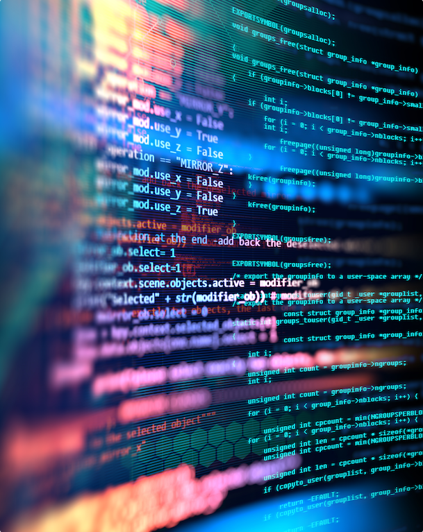 Bild mit Code-Zeilen